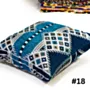 Handcrafted Bedouin Cushion Cover – Square Woven Design (43×43 cm)