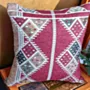 Handcrafted Bedouin Cushion Cover – Square Woven Design (43×43 cm)