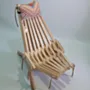 Handcrafted Foldable Teak Trap Chair – Solid Wood - 11 Kg
