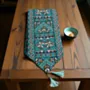 Elegant Handcrafted Table Runner – Premium Fabric (150×36 cm)