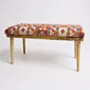 Handcrafted Modern Bench – Teak Wood Cushioned Entry Seating - (6–8) Kg