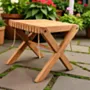 Handcrafted Trap Table – Light Swedish Pine Wood Compact Side Table - (5–7) Kg