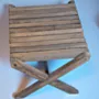 Handcrafted Trap Table – Dark Stained Swedish Pine Wood Side Table - (5–7) Kg