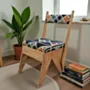 Handcrafted  Swedish Pine Wood Local Dining Chair  – 8 Kg