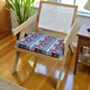 Handcrafted VIP Chair – Teak Wood Natural Woven Backrest Seat - (8–10) kg