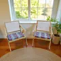 Handcrafted VIP Chair – Teak Wood Natural Woven Backrest Seat - (8–10) kg