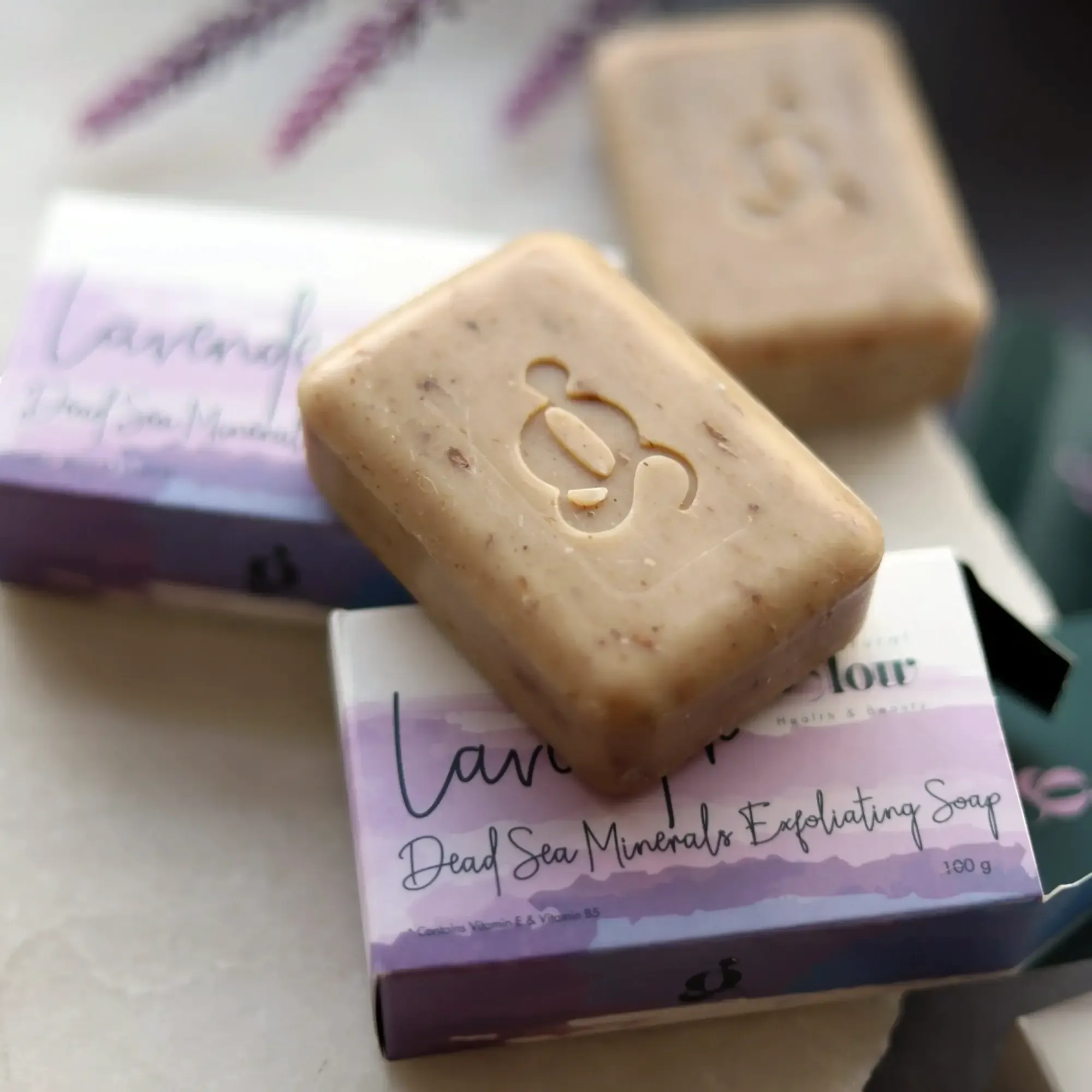 Dead Sea Lavender Exfoliating Soap 100g – Lavender