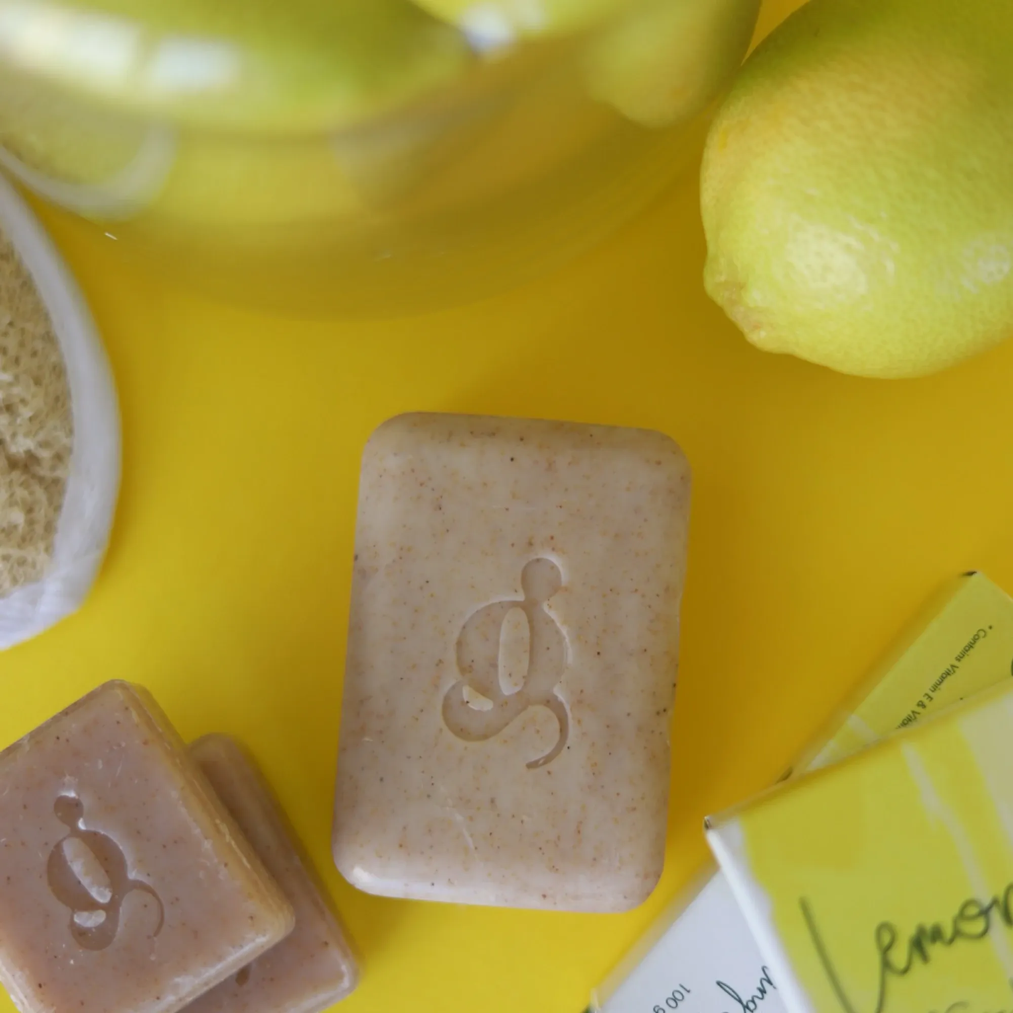 Dead Sea Lemon Exfoliating Soap 100g – Lemon