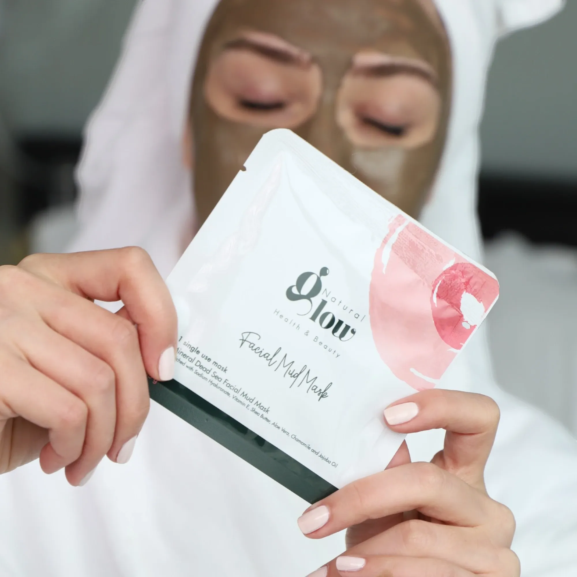 Dead Sea Facial Mud Mask Box – Hyaluronic Acid