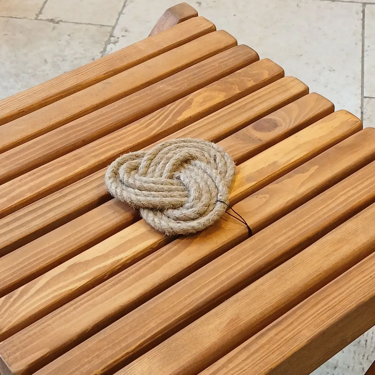 Handcrafted Braided Jute Coaster – Natural Fiber Cup Mat - 11 cm