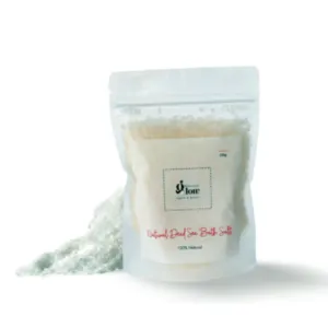 Dead Sea Bath Salt 1kg – Magnesium, Minerals, White Crystal