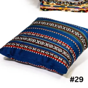 Handcrafted Bedouin Cushion Cover – Square Woven Design (43×43 cm)